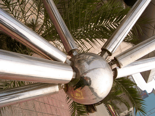 佳木斯不锈钢螺栓球网架